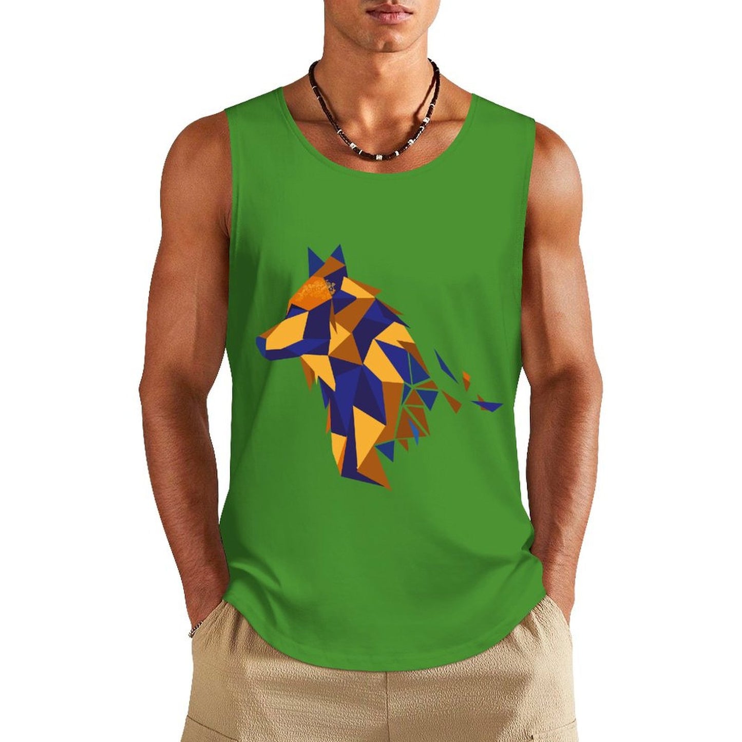 Custom Cotton Vest | Personalized Heat Press Tank Top (Multi-Color)