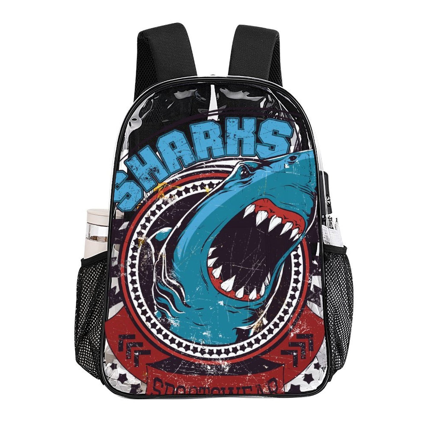 Custom Clear PVC Backpack (17-Inch) | Personalized Corporate Gift Bag