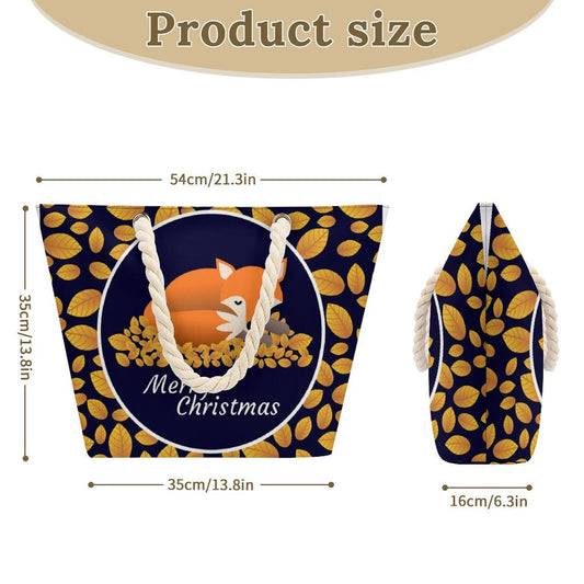 Custom Large Tote Bag | Personalized Waterproof Oxford Carryall