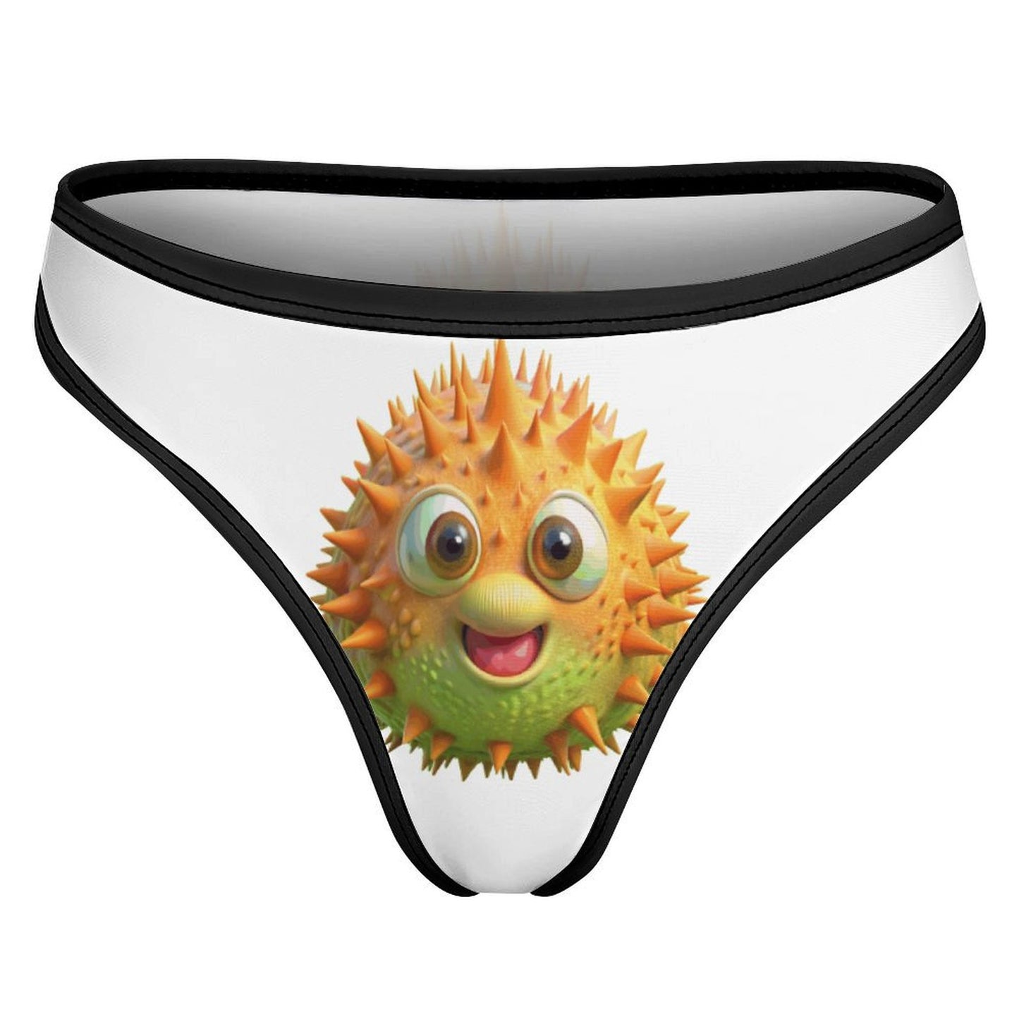 Custom Thong Underwear | Personalized Ice Silk Panties with Photo