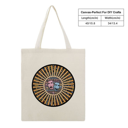 Custom Canvas Tote Bag - Personalized Eco-Friendly Cotton Blend