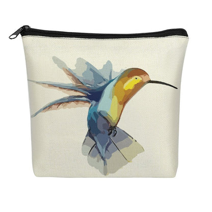 Custom Linen Cosmetic Bag | Personalized Photo Makeup Pouch