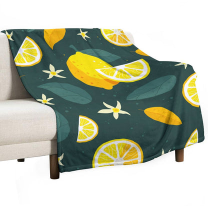Personalized Photo Flannel Throw Blanket (Vertical)