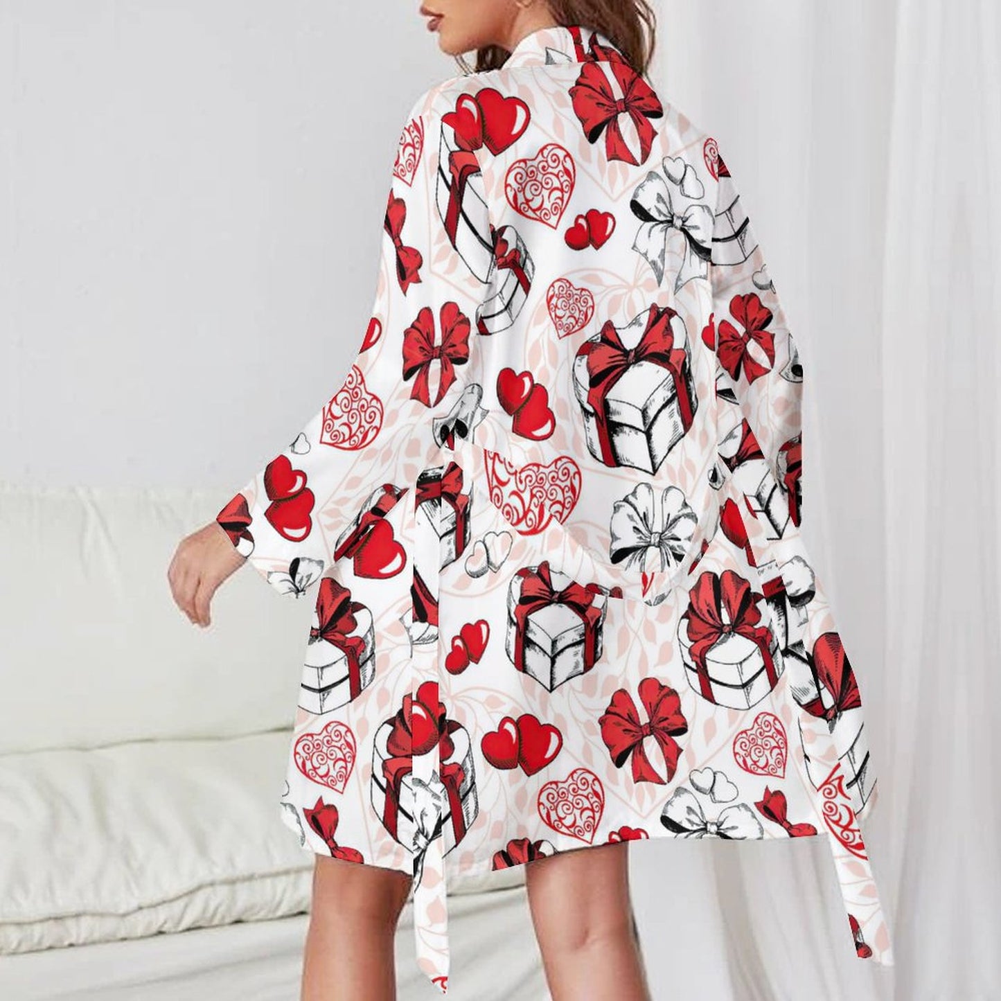 Custom Satin Robe | Personalized Photo & Bridal Party Robes