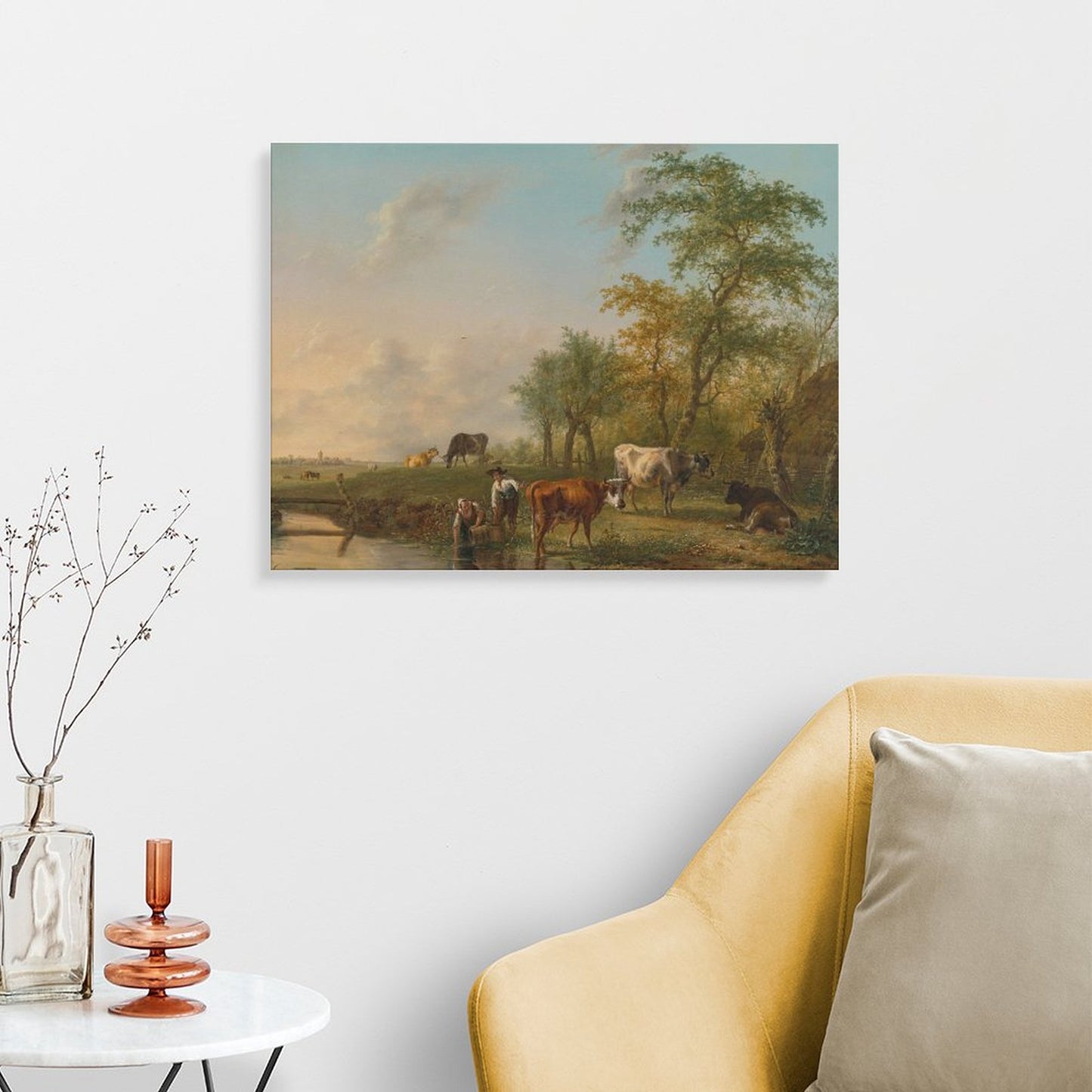 Custom Framed Paint by Number Kit | Turn Your Landscape Photo into Art