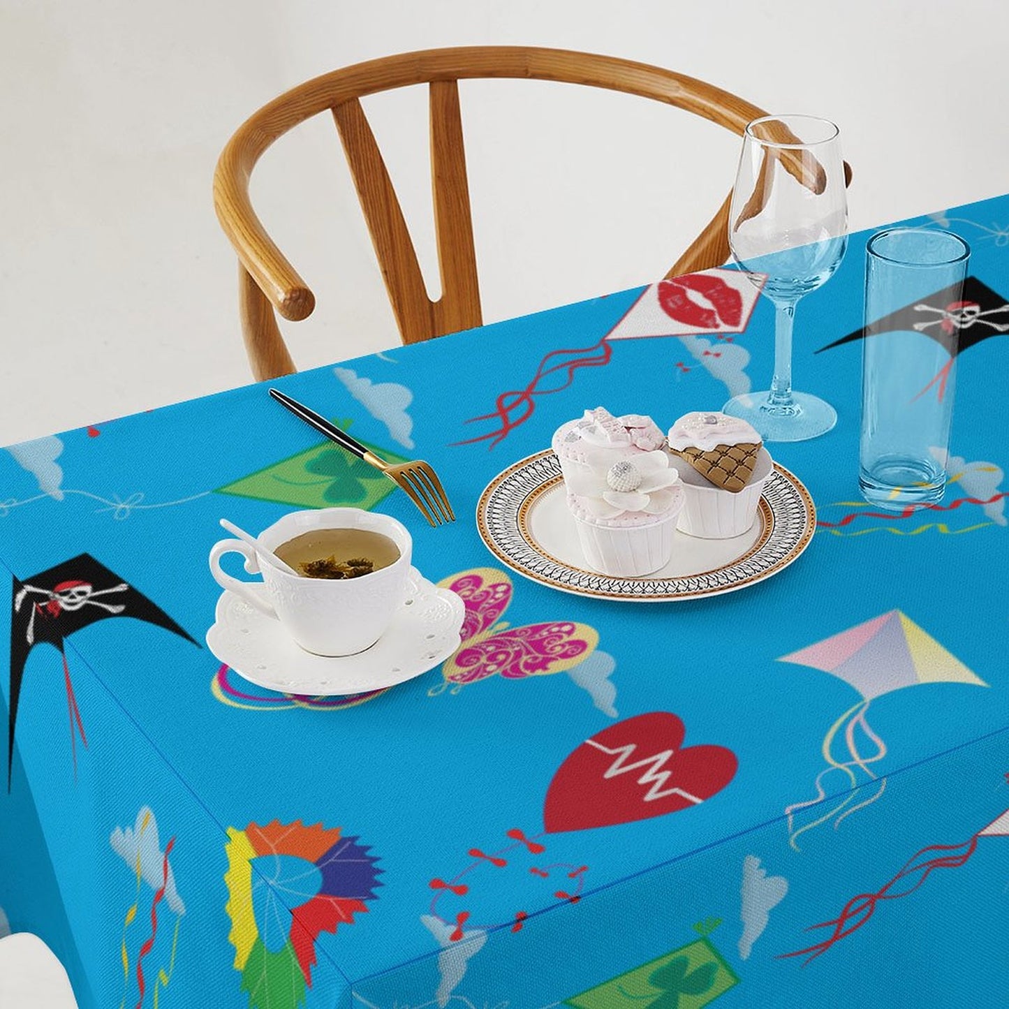 Custom Linen Tablecloth | Personalized Photo & Dining Decor