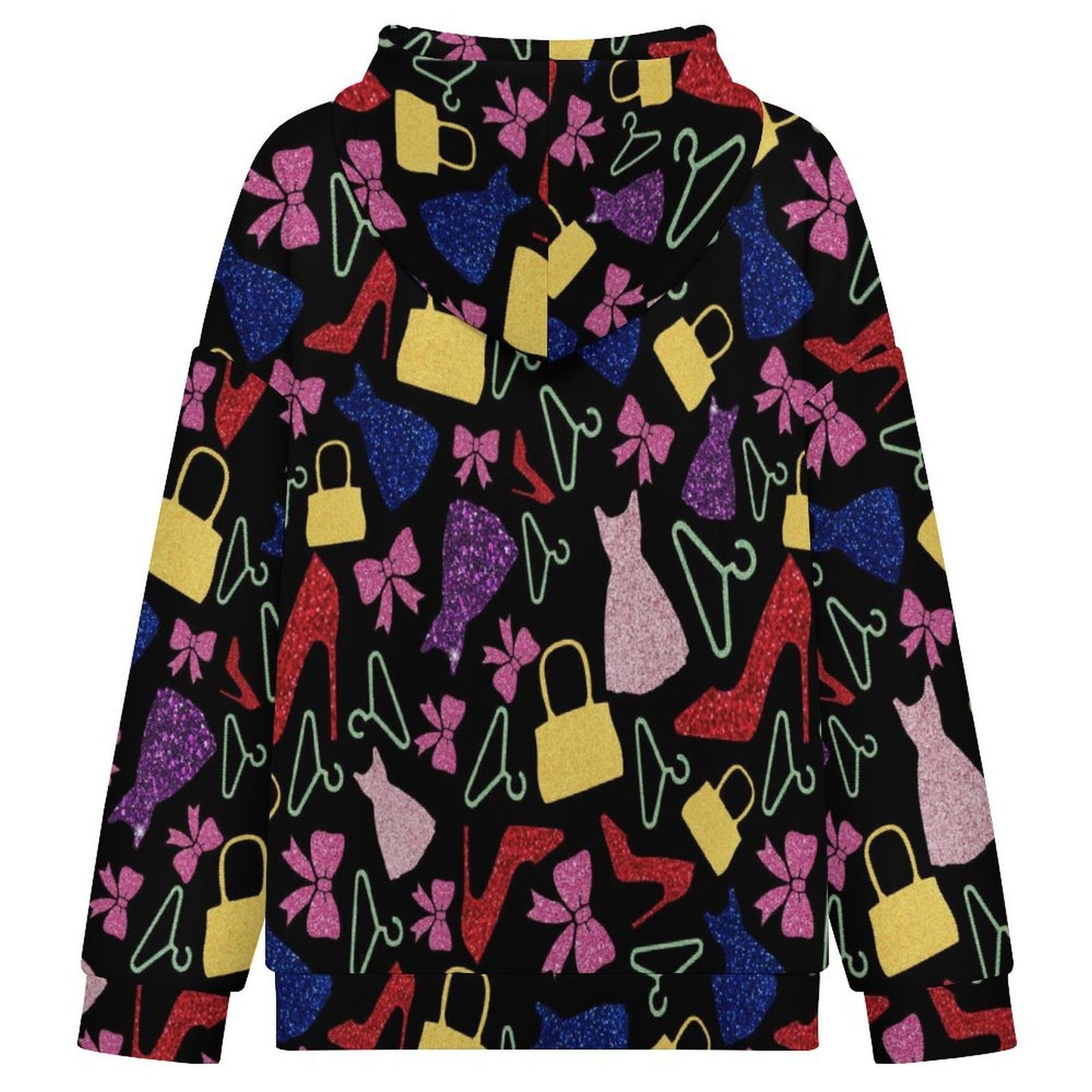 Custom Full-Zip Hoodie for Women with Personalized Print