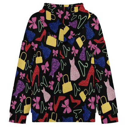 Custom Full-Zip Hoodie for Women with Personalized Print