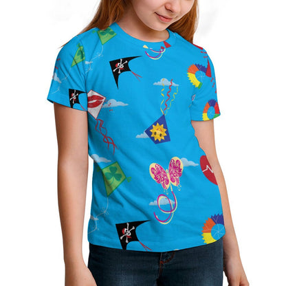 Custom All-Over Print Kids T-Shirt | Durable & Breathable Play Tee