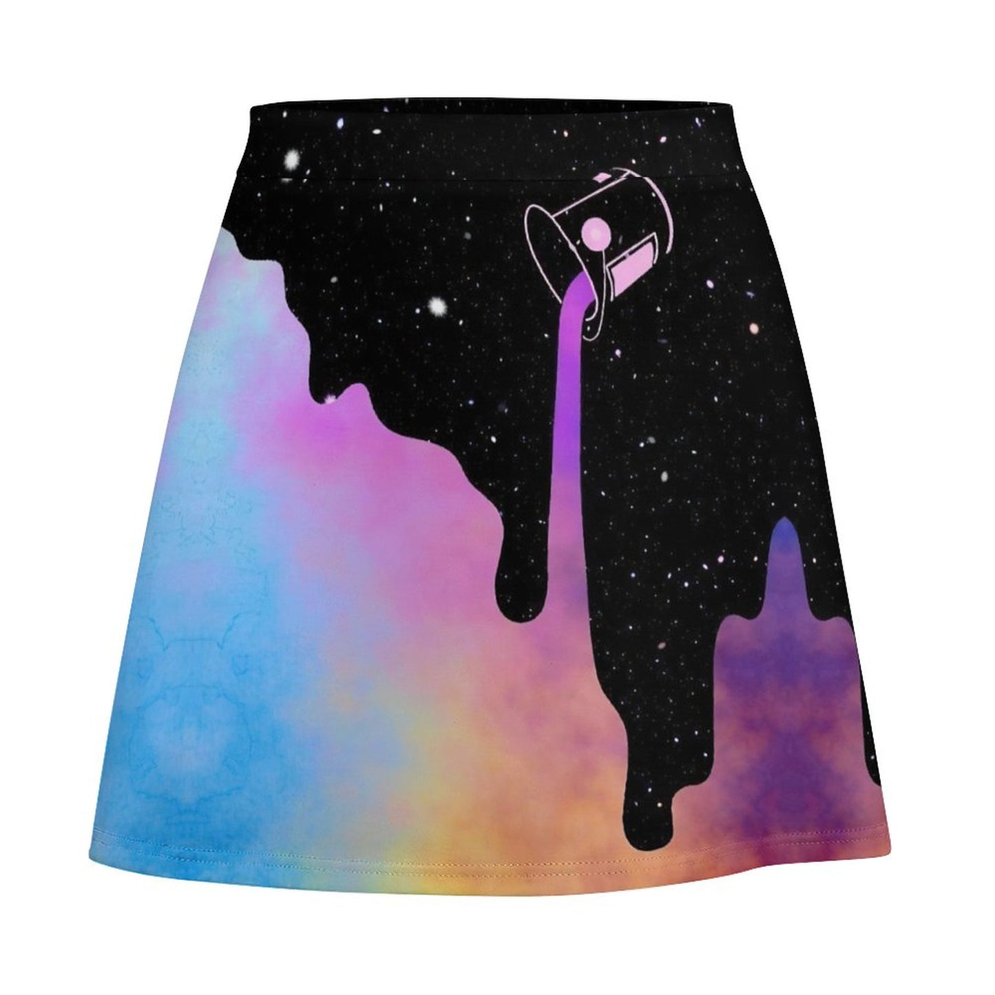 Custom Double-Layered Mini Skirt | Structured Tiered Design