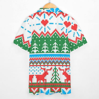 Custom Kids Cotton Shirt | Personalized All-Over-Print Camp Shirt