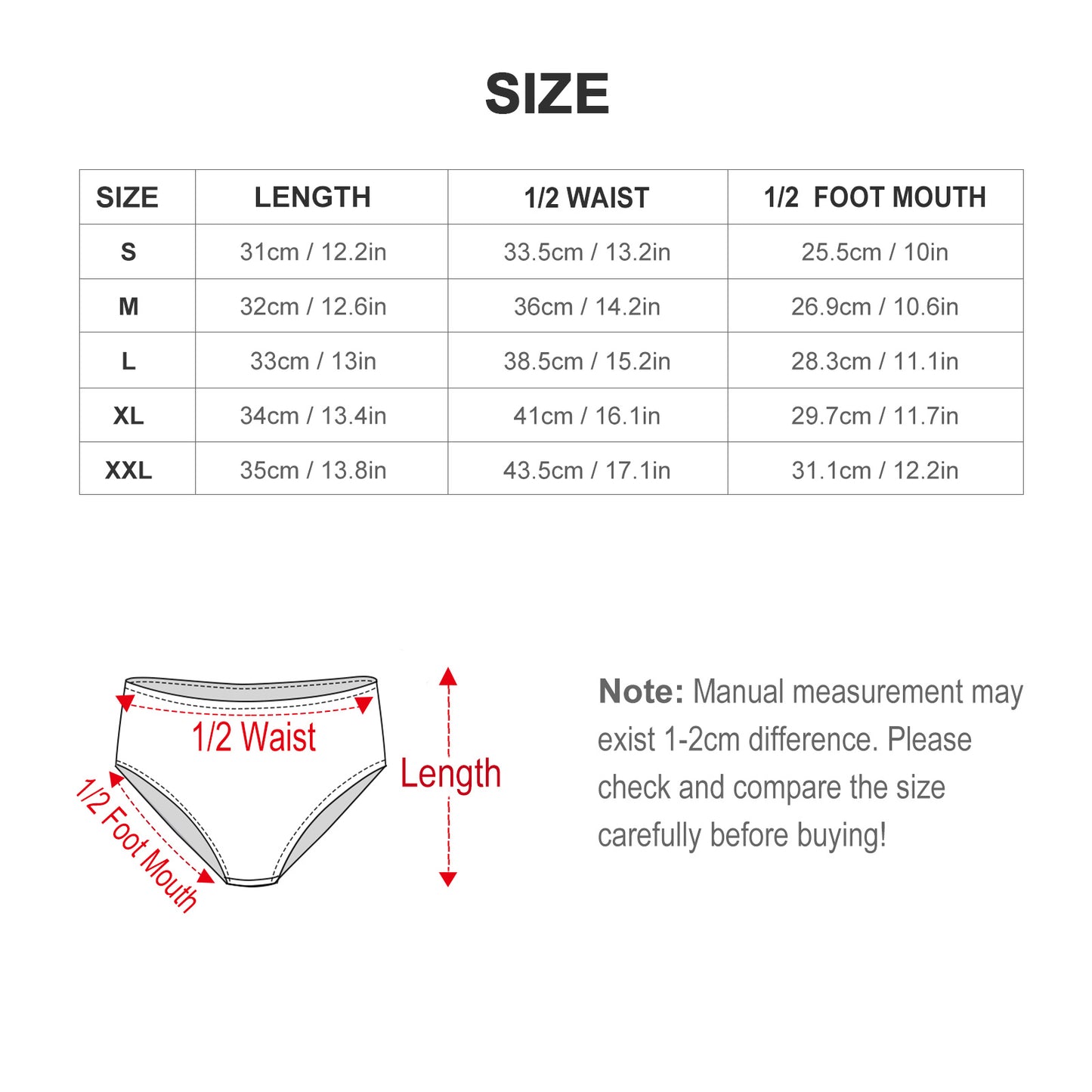 Custom Women's High-Waisted Panties | Personalized Photo Gift for Her