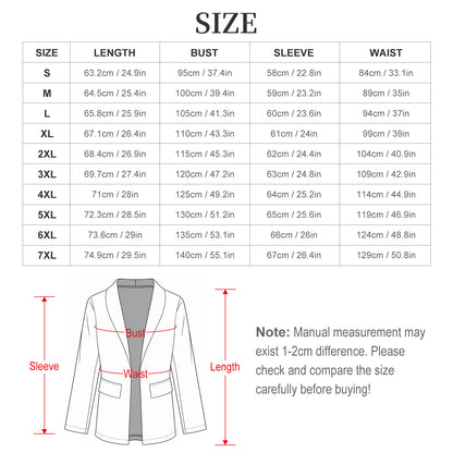 Casual Suit Stripe Line Pattern
