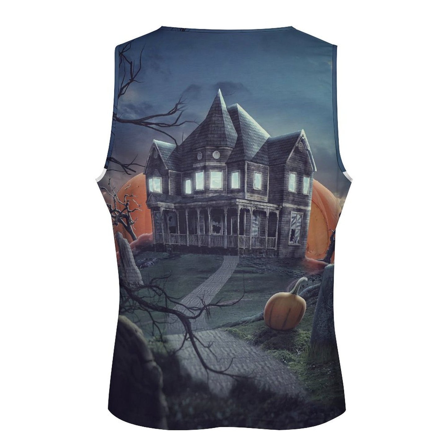 Custom All-Over Print Tank Top | Personalized Brushed Milk Silk Vest