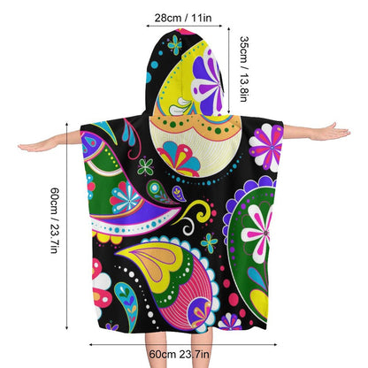 Custom Hooded Towel for Kids | Personalized Beach & Bath Poncho