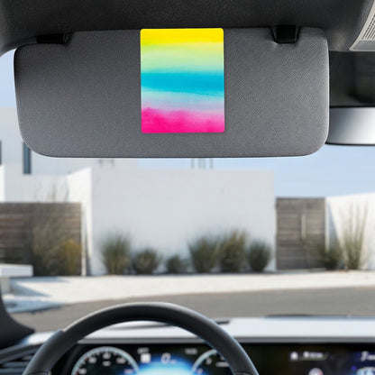 Personalized Acrylic Car Visor Clip with Custom Photo