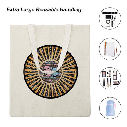 Custom Canvas Tote Bag - Personalized Eco-Friendly Cotton Blend