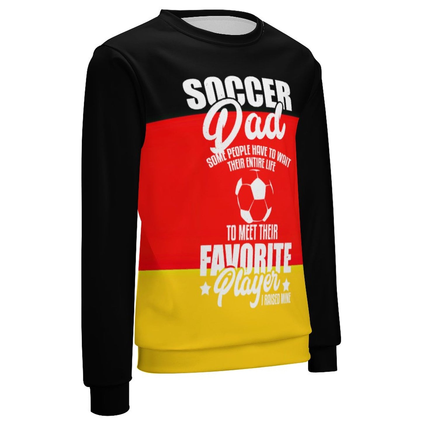 Custom All-Over Print Sweatshirt | Cotton-Feel Scuba Pullover (S-5XL)