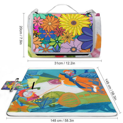 Custom Picnic Blanket | Personalized, Padded & Waterproof for Outdoors