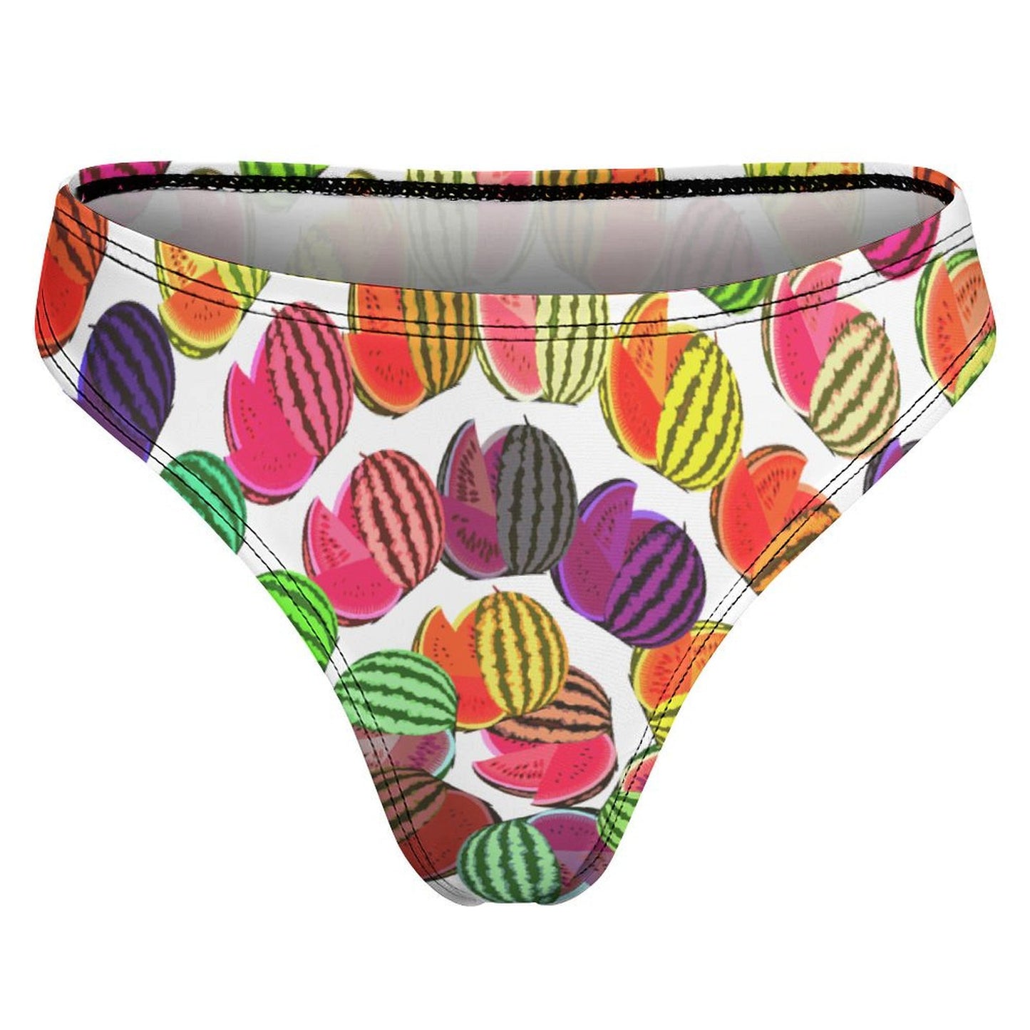 Personalized Milk Silk Thong | Custom Printed Comfort Thong Underwear