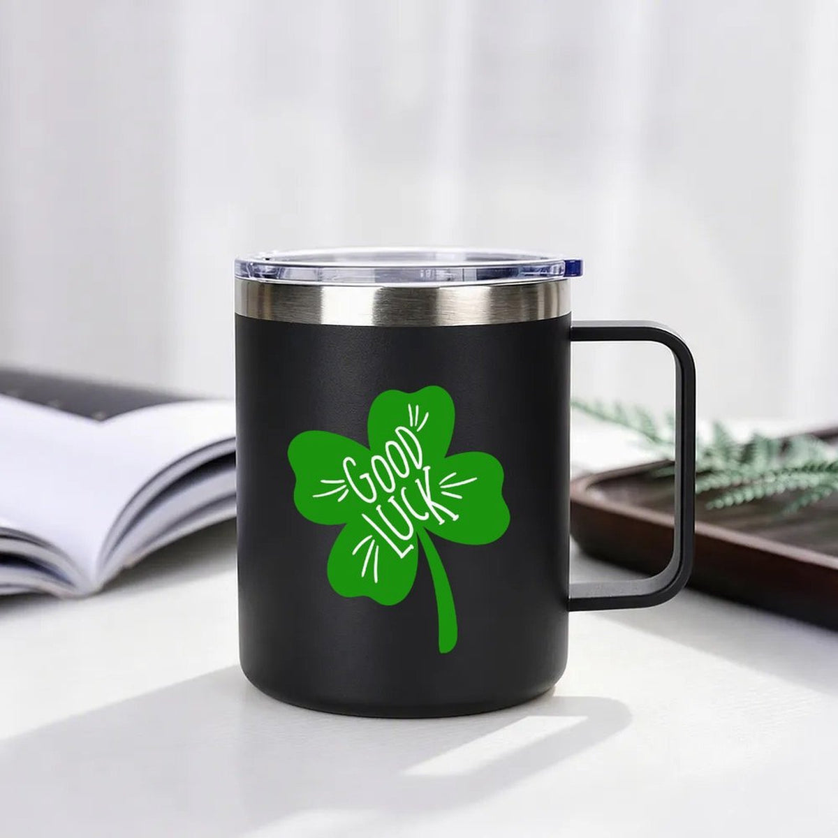 Personalized 12oz Stainless Steel Mug with Custom Print