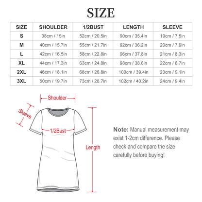 Custom Short Sleeve Nightdress | Personalized Photo Sleep Dress