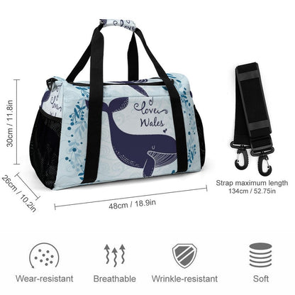 Custom Cavalry Twill Duffel | Personalized Weekend Bag