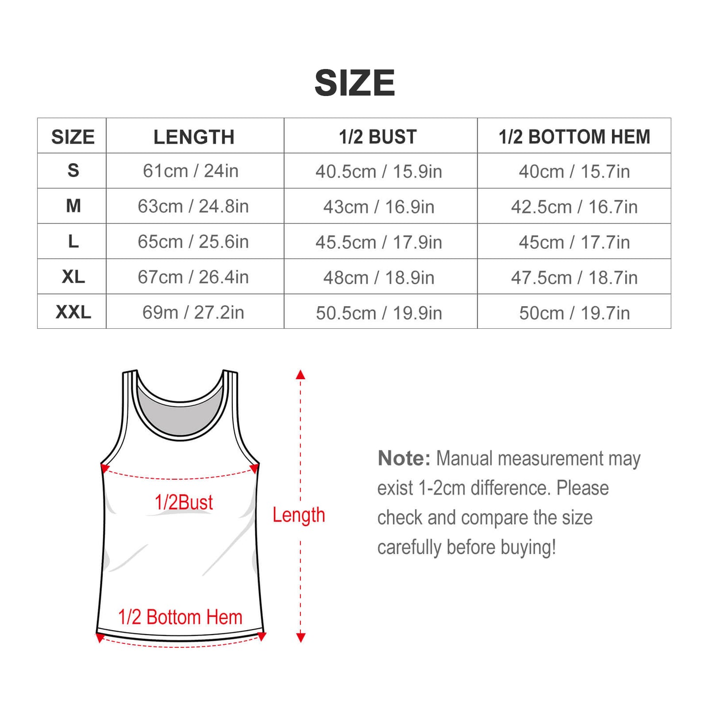 Women's Custom Graphic Tank Top | Soft Stretch Poly-Spandex Vest