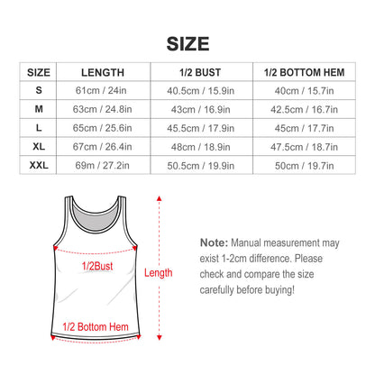 Women's Custom Graphic Tank Top | Soft Stretch Poly-Spandex Vest