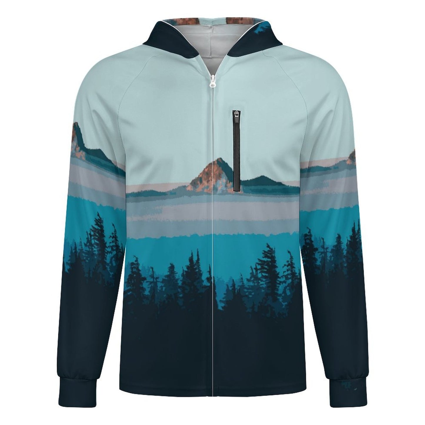 Custom Hooded Fishing Shirt | Personalized Sun Protection Hoodie