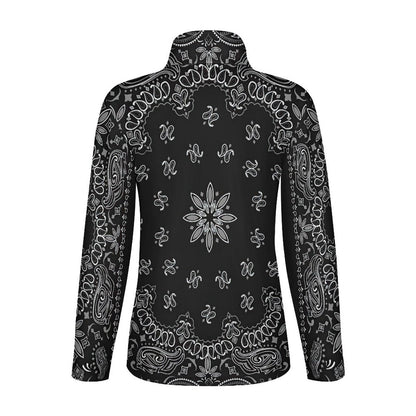 Custom Women's 1/4 Zip Compression Top | Lycra Performance Layer