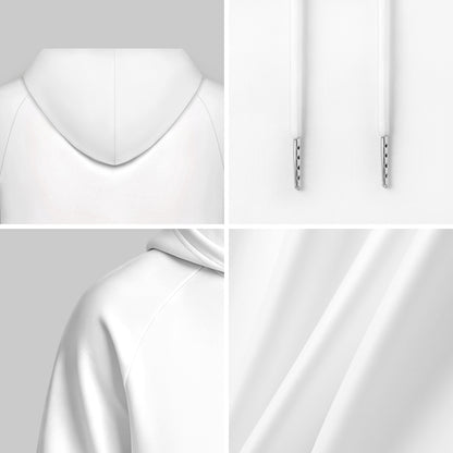 Men's Raglan Sleeve Pullover Hoodie with Custom Print