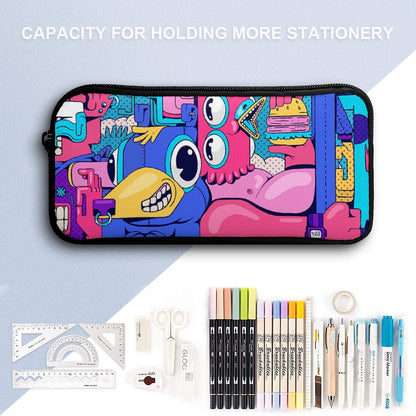 Custom Large Pencil Pouch | Personalized Stationery Organizer Bag