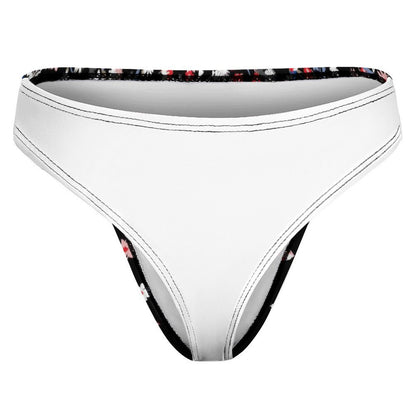 Custom 100% Cotton Thong | Personalized Photo Panty Gift for Her