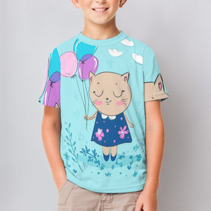 Custom Kids Photo T-Shirt | Personalized 100% Cotton Tee for Boys & Girls