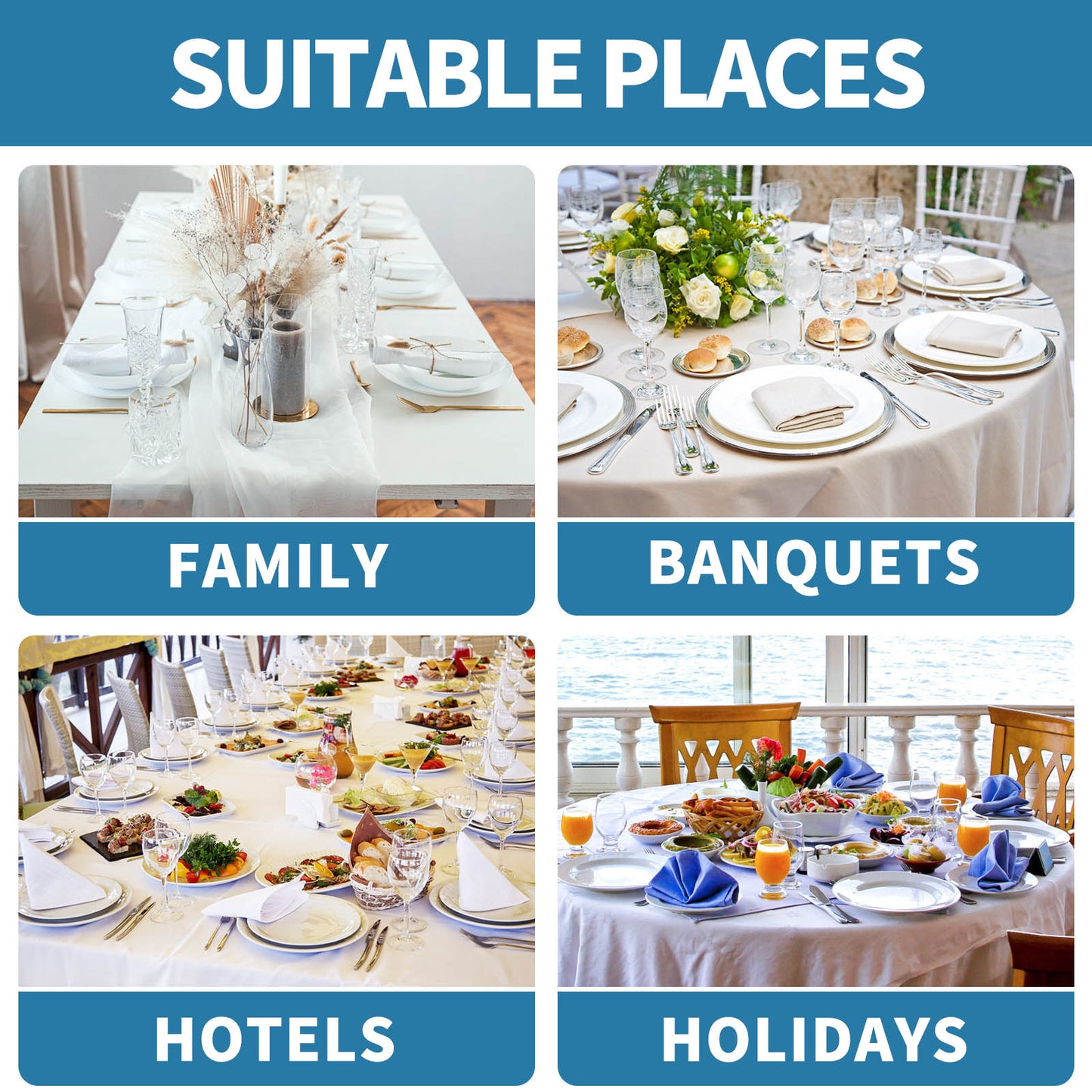 Custom Dinner Napkins | Personalized for Weddings, Events & Home