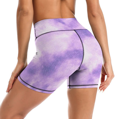 Custom High-Waist Yoga Shorts | Personalized Buttery-Soft Printed Lounge Shorts