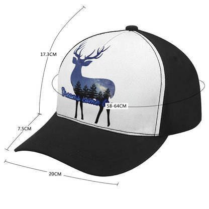 Design Your Custom Baseball Cap | Hybrid Polyester & Cotton Blend