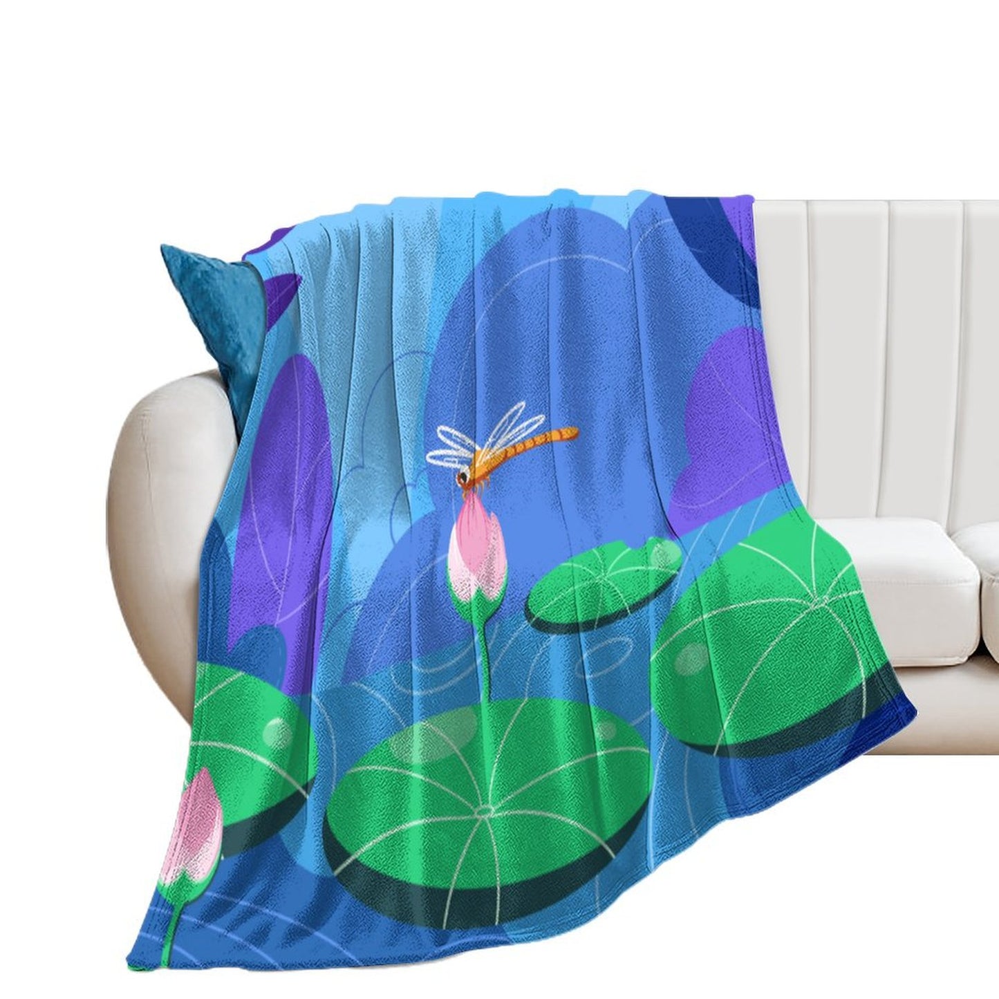 Custom Photo Blanket | Personalized for Picnics, Beach & Travel