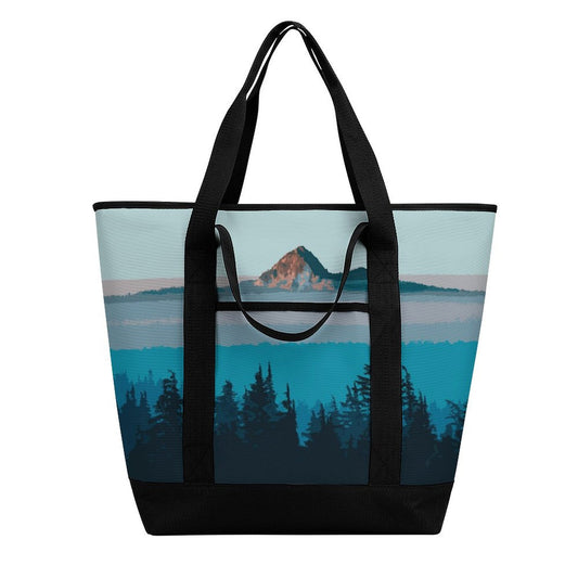 Custom Insulated Shopping Bag | Personalized Large Grocery Tote