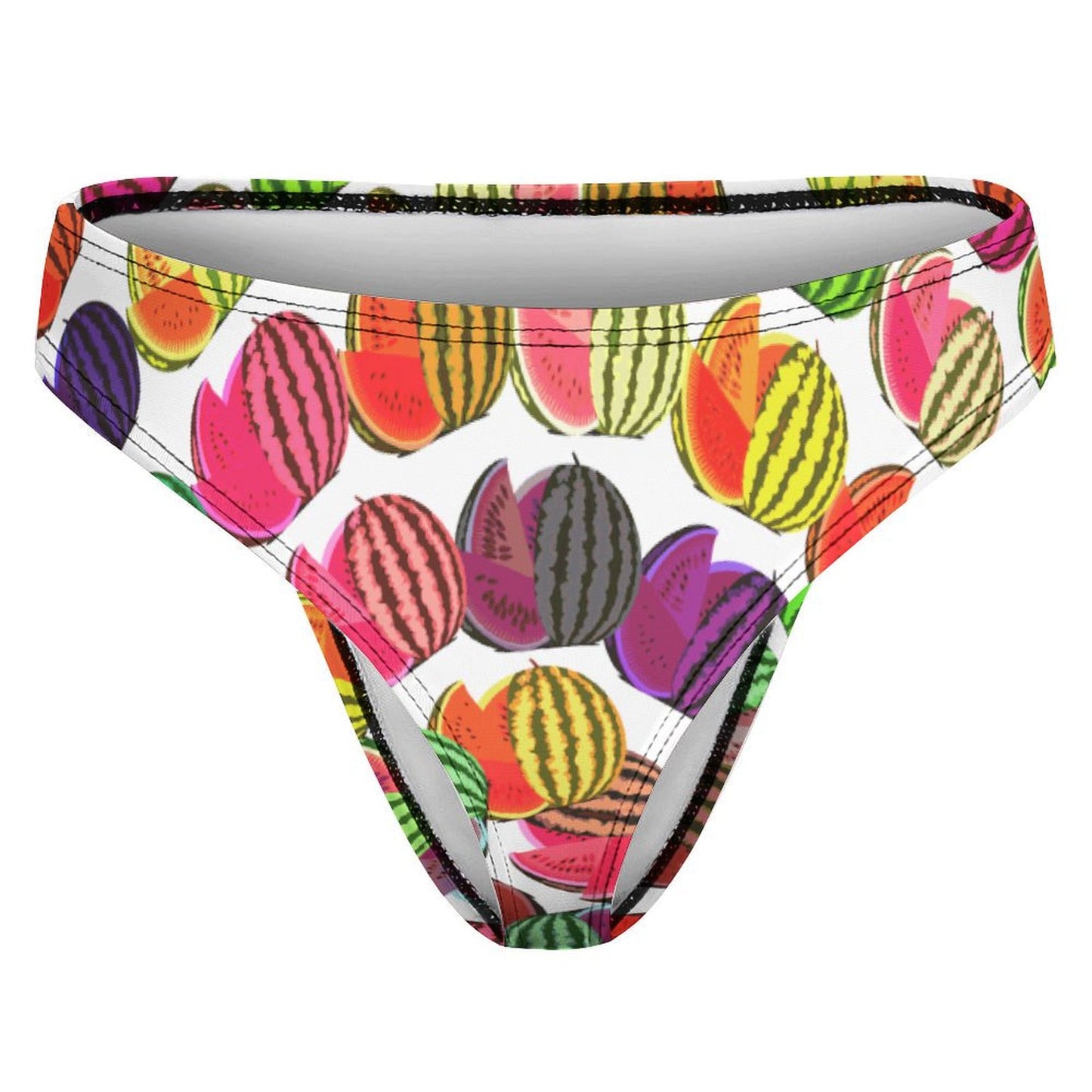 Personalized Milk Silk Thong | Custom Printed Comfort Thong Underwear