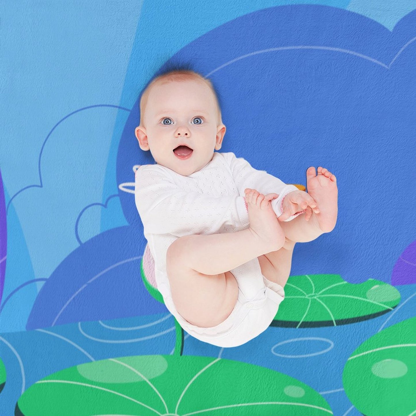 Custom Photo Blanket | Personalized for Picnics, Beach & Travel