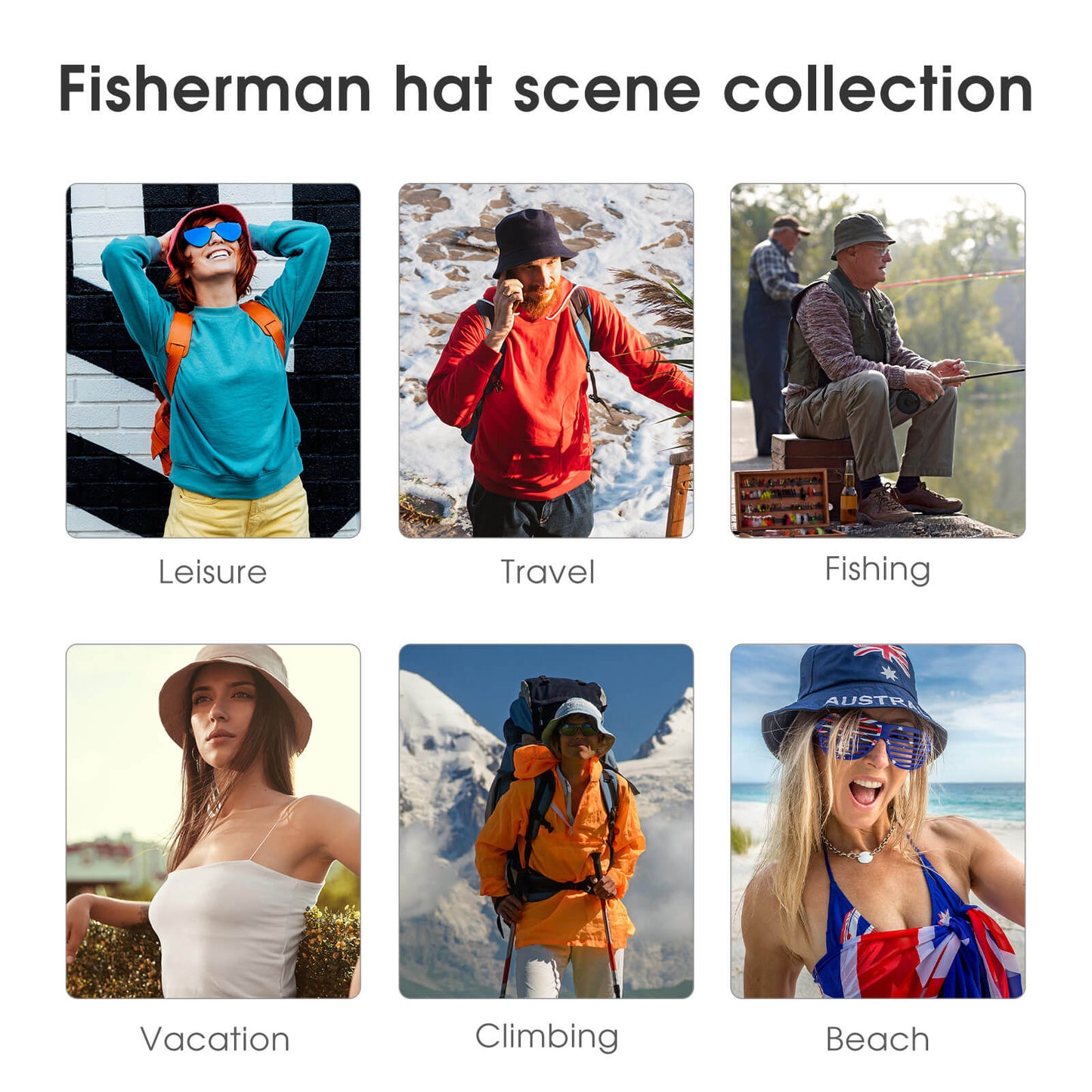 Custom All-Over Print Bucket Hat | Unisex Polyester Twill Sun Protection