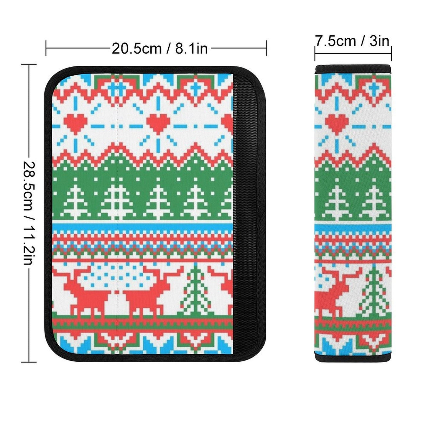 Custom Seat Belt Cover | Personalized Neoprene Shoulder Pad