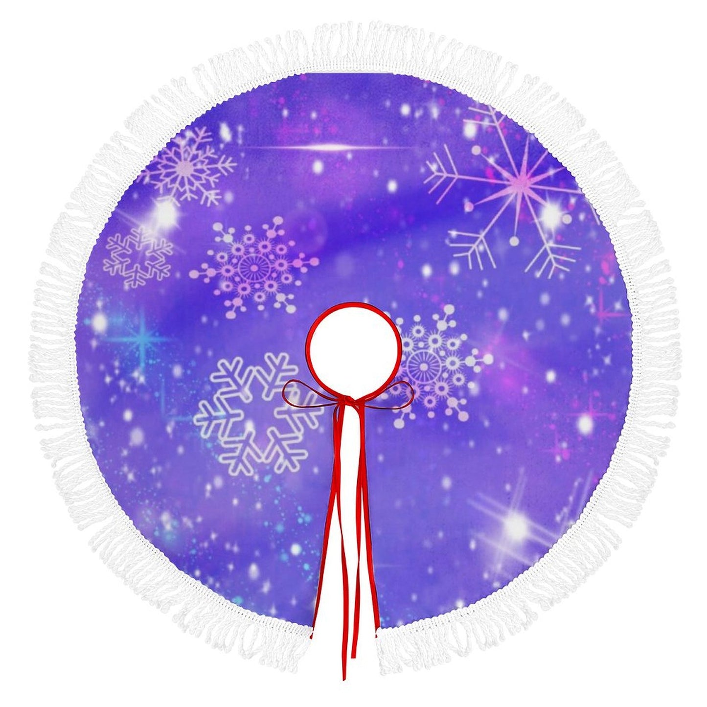 Design a Custom Reversible Tree Skirt | Tasseled & Waterproof