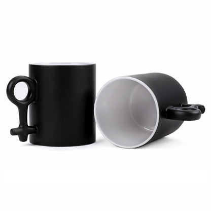 Custom Heat Changing Mug Set Couples | Photo Reveal Gift