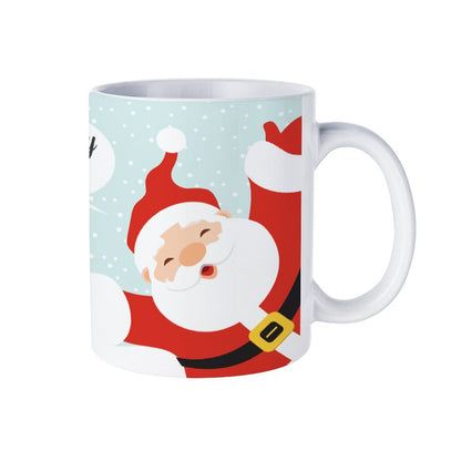 Custom 11oz Full Wrap Coffee Mug: Personalized Photo Ceramic Cup