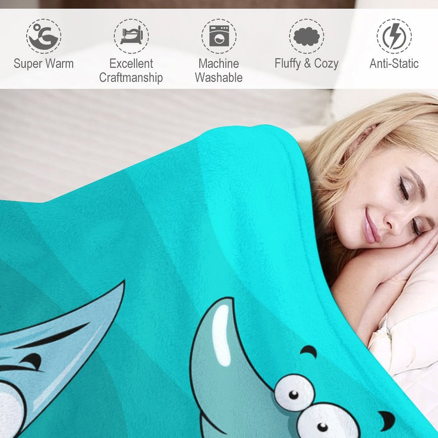 Custom Photo Blanket | Personalized Fleece Throw with Your Picture