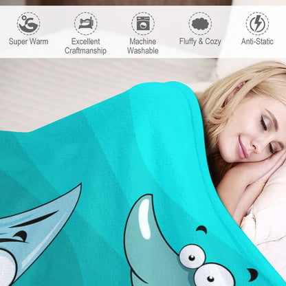 Custom Photo Blanket | Personalized Fleece Throw with Your Picture