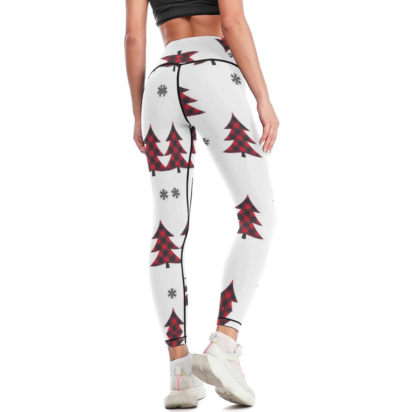 Custom High-Waisted Yoga Leggings | Milk Silk Contour Tights (S-2XL)
